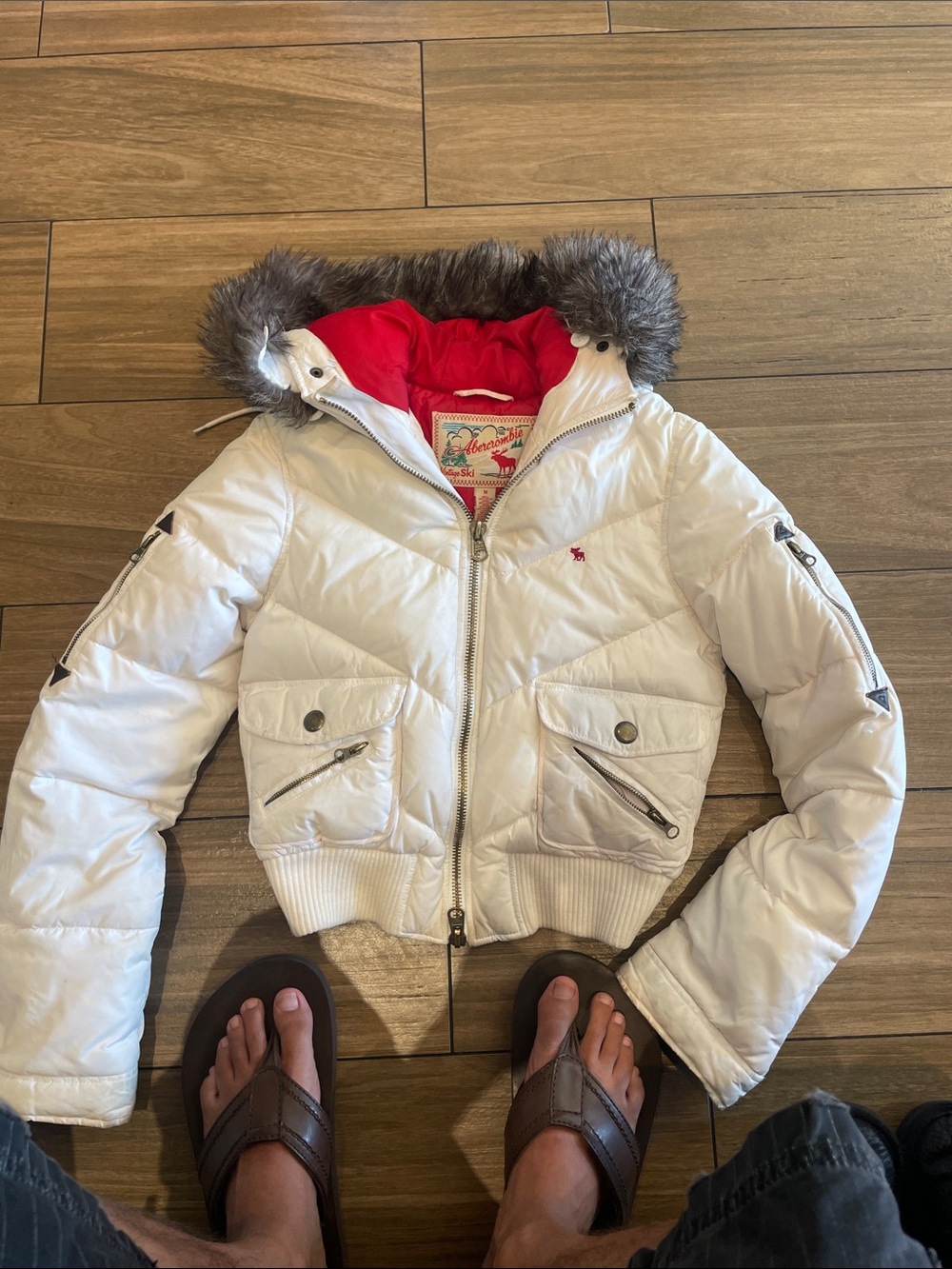 Abercrombie and fitch ski jacket